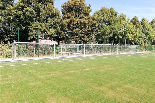 Aanleg kunstgras voetbalveld - Sportinfrabouw NV